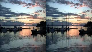 Lund harbour. A summer evening 3d ss test 2