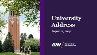 Fall 2025 University Address