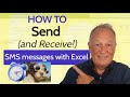 How to send and receive SMS texts from Excel