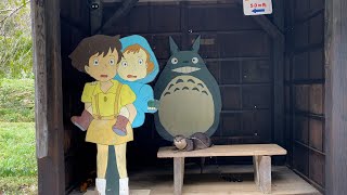 I'm waiting for the bus with Totoro. #Shorts