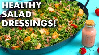 5 Healthy Homemade Salad Dressing Recipes!