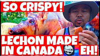 How to roast a pig the right way Pinoy way. Bakit namin naisipan mag-Lechon sa Canada? #lechonbaboy