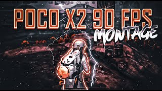 POCO X2 90FPS GAMEPLAY | KHAIRIYAT SONG| PUBG MONTAGE