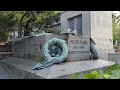 4k 🇨🇵 cimetière du père lachaise les tombes célèbres au cimetière du père lachaise paris france