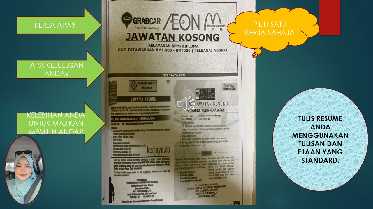 Penulisan Resume Youtube