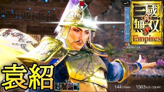 まさに名族！袁紹アクションの強さ【真・三國無双8 Empires】