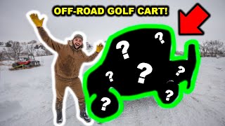 I Bought a RARE OFF-ROAD GOLF CART for My BACKYARD!!! (Will It Get Stuck?)