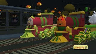 Halloween with Humpty the train for kids | for children | happy halloween | kindergarten | Kiddiestv