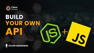Build Your First API with Node.js & Express | Step-by-Step Tutorial | CipherSchools