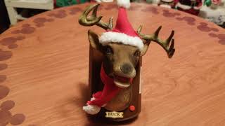 Gemmy mini Christmas Buck