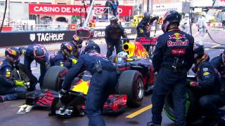 Pit Stop Error Costs Ricciardo | Monaco Grand Prix 2016