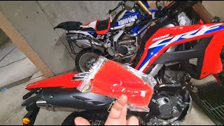 Honda CRF 300L airbox mod