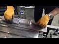 Blister packaging machine mold changing tutorial 2---forming ,guide rail, sealing