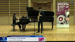 Giorgi Dzhishkariani plays Divertimento by Roger Boutry