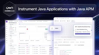 Instrument Java Applications using Middleware