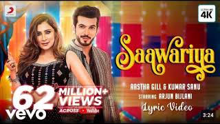 Saawariya - Official Lyric Video |Aastha Gill |Kumar Sanu |Arjun Bijlani2024