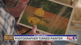 Stokes County man is photographer turned painter