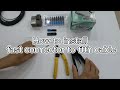 How to install fast connector to ftth cable #ftth #fastconnector #connector #fiber