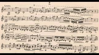 Sauret - 24 Etudes Caprices, Op. 64: No. 2 in A Minor (Sheet Music)