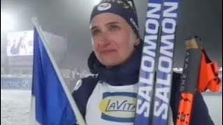Les larmes de Julia Simon pour un podium légendaire aux mondiaux de biathlon Nove Mesto 2024