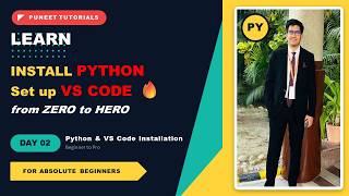 Python Installation & VS Code Setup | Run Your First Python Program (Step-by-Step Guide 2026)