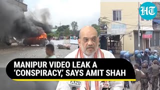 Amit Shah’s Big Claim On Manipur Horror Video, Says ‘Conspiracy To Embarrass Govt…’ | Details