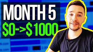 Month 5 - Blogging Journey From 0 to $1000 (ep. 1)