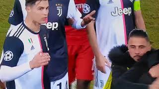 Cristiano Ronaldo Goes Mad At Supporter - Leverkusen vs Juventus - Champions League 19/20