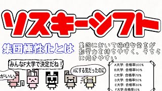 【リスキーシフト】個人が決断するときは慎重でも、集団になってそれを過激な発言で加速させる人間がいると危険でリスクの高い決断を容易にしてしまう⁉︎