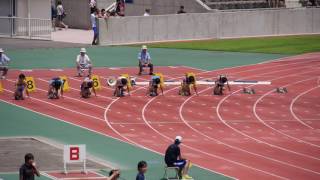 20150719群馬県国体予選男子少年B100m予選4組