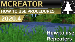 MCreator: How to use repeaters | Procedure Tutorial