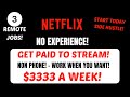 Netflix Hiring 2 No Experience Remote Jobs Get Paid To Stream Side Hustle Start Today Work From Home