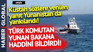 Yunan Bakana Tarihi Ayar! Türkiye Bir Astsubayın Yanıtı ile Karşılık Verdi