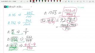Page 1 觀念 2 循環小數換分數