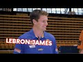 afl players try... blindfolded basketball trick shots