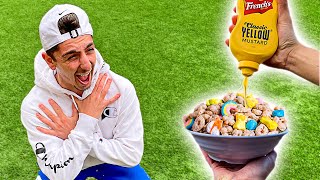 Eating the Worlds WEIRDEST Food Combinations - Challenge