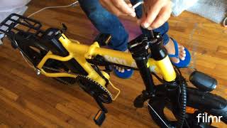 Unboxing NAKTO Skylark 16” Folding Ebike