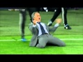 Real Madrid Vs Manchester City 3-2 - Jose Mourinho Sliding Celebration - [HD]