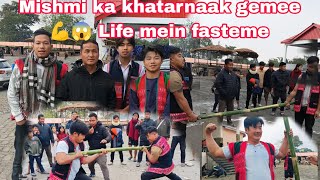 Mishmi ka khatarnaak gemee 💪😱😱 // life mein fasteme degaa  //  Arunachal Pradesh sodemso kri vlogs 🙏