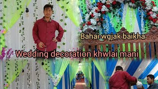 mandaio Kailai bari decoration// R D Vlog