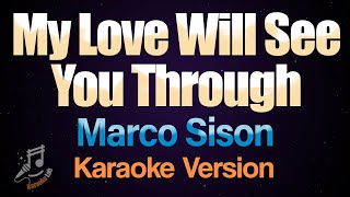 My Love Will See You Through - Marco Sison (Karaoke)