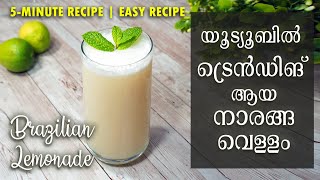 Brazilian Lemonade Recipe | Magic Lime | Lemonade Recipe Malayalam | Iftar Drink | Summer Drink