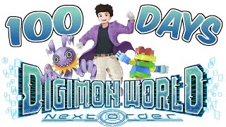 I Spent 100 Days In Digimon World: Next Order For My Childhood