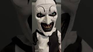 Mezco Toyz Terrifier Art The Clown playable sounds #terrifier_2_2022 #arttheclown #horrorcollection