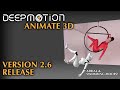 DeepMotion: Animate 3D | V2.6 Release - Foot Locking Modes | AI Motion Capture