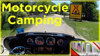 Motorcycle Camping - Memorial Weekend - MotoVlog