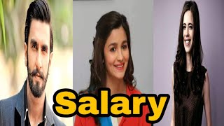 Gully Boy Movie Actors Salary | Ranveer Singh, Alia Bhatt