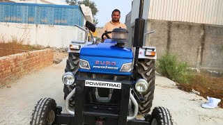 न्यू ट्रैक्टर लॉच Powertrac Euro 439 Plus 44 HP ट्रैक्टर में दिए हैं कम्पनी ने सबसे तगड़े फीचर्स