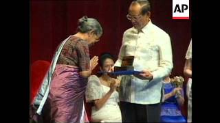 PHILIPPINES: RAMON MAGSAYSAY AWARDS CEREMONY HELD