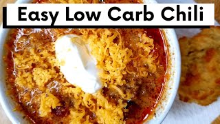 Easy Keto Chili🥣Low Carb